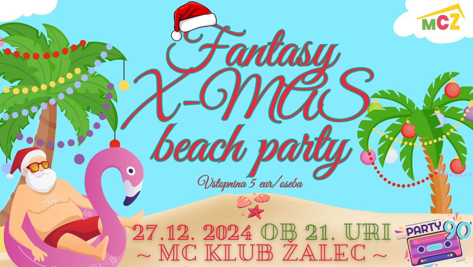 Read more about the article FANTASY X-MAS BEACH PARTY